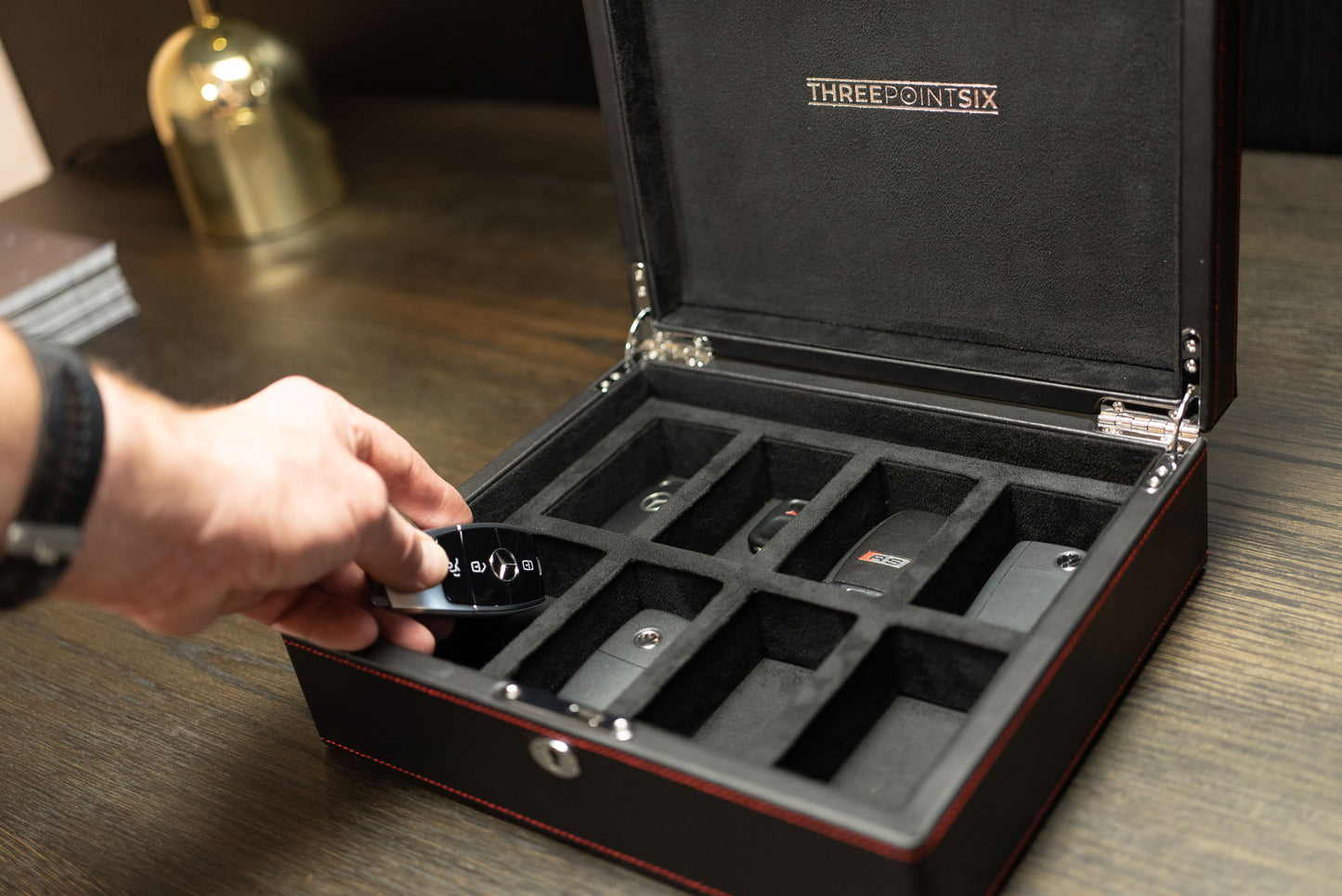 Luxury Car Key Storage Box - Bathurst Red - 40% OFF